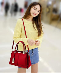 Women’s Versatile Leather Handbag – Tote, Crossbody & Shoulder Bag (Perfect Festival & Birthday Gift)