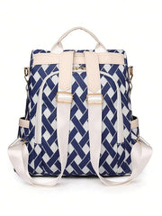 Women’s Anti-Theft Backpack – Compact 12L Water-Resistant Bag with Hidden Zippers for Laptop, Travel & Daily Use