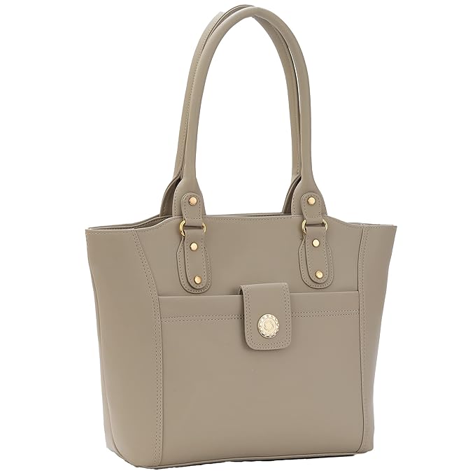 Women's Multi-Use Handbag & Shoulder Bag for School, Office & Daily Use – Stylish Lightweight Tote (Black/Grey)