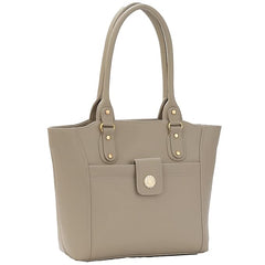 Women's Multi-Use Handbag & Shoulder Bag for School, Office & Daily Use – Stylish Lightweight Tote (Black/Grey)