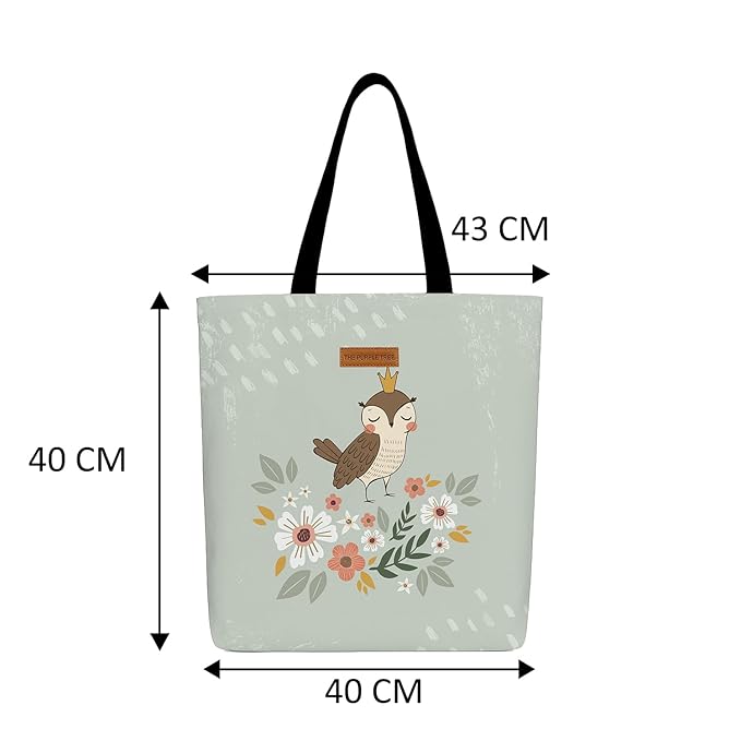 Eco-Friendly Canvas Tote Bag – Sustainable Reusable Shopping, Travel, Beach & Everyday Wide Tote (rPET)