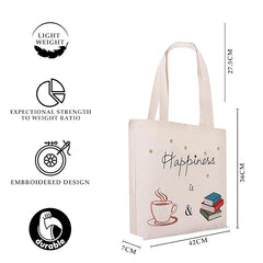 Cute Genes Foldable Reusable Tote Bag with Zip