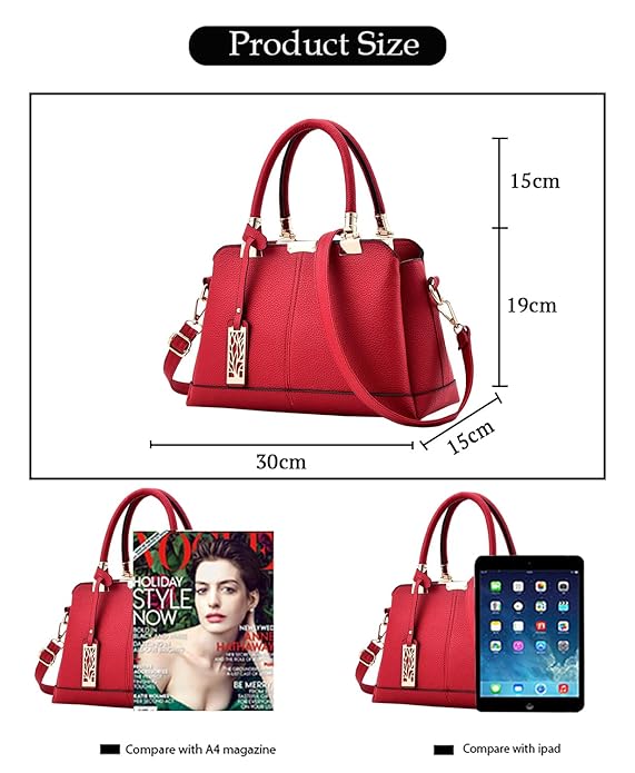 Women’s Retro Leather Crossbody & Shoulder Bag – Stylish Tote Purse with Spacious Interior (Perfect Gift for Any Occasion)